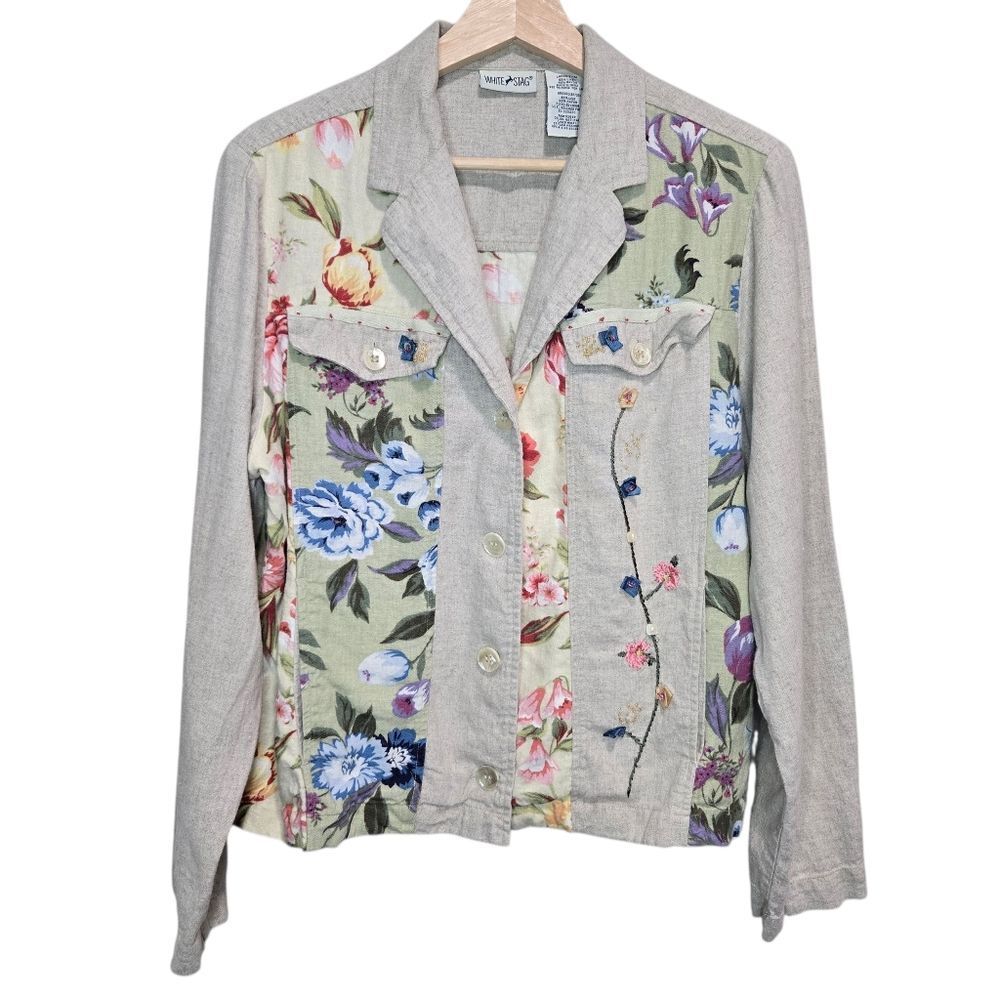 White Stag Floral Women's Jacket
